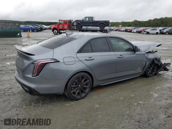 2022 Cadillac CT4-V Blackwing z VIN 1G6D65RP1N0460176, wystawiony jako Copart lot #71723654 z przebiegiem 17 551 mil mil oraz Szkoda całkowita • Salvage title. Historia ofert i sprzedaży dostępna na DreamBid. Obrazek 3.