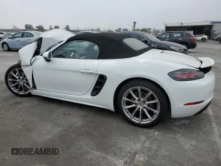 2019 Porsche 718 Boxster z VIN WP0CA2A80KS211040, wystawiony jako Copart lot #76409354 z przebiegiem 27 669 mil mil oraz Szkoda całkowita • Salvage title. Historia ofert i sprzedaży dostępna na DreamBid. Obrazek 2.