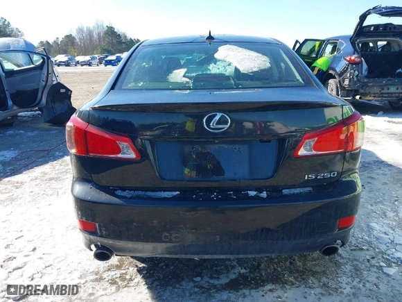 2011 Lexus IS 250 with VIN JTHBF5C20B5155749, listed as a IAAI auction lot 41628049 with NaN miles. Bid and sale history available at carsss.com. Image 17.