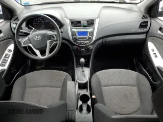 2014 Hyundai Accent GS with VIN KMHCT5AE7EU152218, listed as a Copart auction lot 57022785 with 117,677 mi miles and Salvage title. Bid and sale history available at DreamBid. Image 8.
