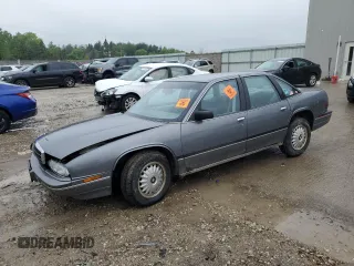 1993 Buick Regal Custom with VIN 2G4WB54L3P1446773, listed as a Copart auction lot 60909945 with 107,741 mi miles and Non repairable. Bid and sale history available at DreamBid. Image 1.