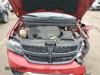 2015 Dodge Journey Crossroad with VIN 3C4PDCGG9FT517560, listed as a Copart auction lot 58935135 with 108,088 mi miles and Salvage title. Bid and sale history available at DreamBid. Image 11.