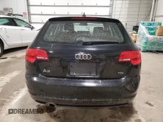 2011 Audi A3 2.0 TDI Premium Plus with VIN WAUKJAFM3BA120648, listed as a Copart auction lot 84625724 with 154,763 mi miles and Salvage Title. Bid and sale history available at carsss.com. Image 6.