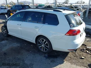 2016 Volkswagen Golf SportWagen TSI S with VIN 3VWC17AU1GM523231, listed as a IAAI auction lot 41343792 with 94,522 mi miles. Bid and sale history available at carsss.com. Image 3.