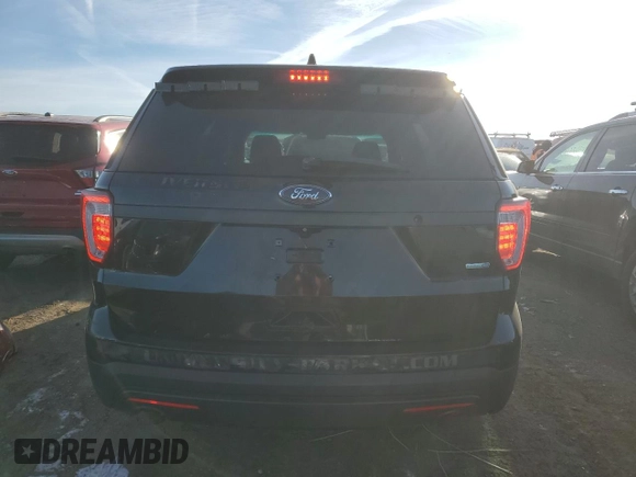 2016 Ford Utility Police Interceptor with VIN 1FM5K8AR8GGA36818, listed as a Copart auction lot 42588165 with 120,048 mi miles and Clean Title. Bid and sale history available at carsss.com. Image 6.