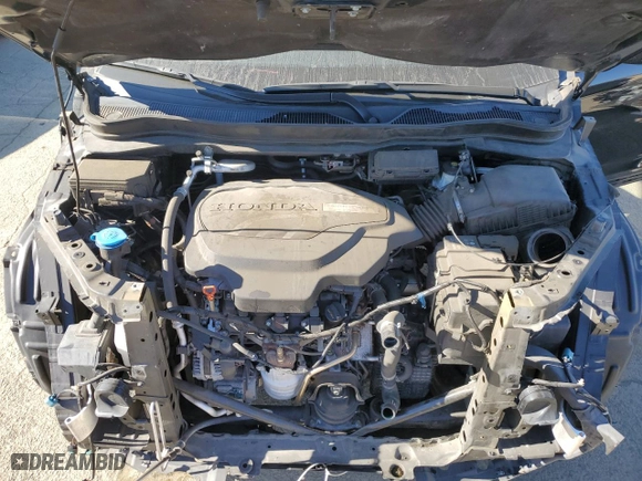2017 Honda Pilot Touring with VIN 5FNYF5H95HB010845, listed as a Copart auction lot 87968365 with 103,652 mi miles and Salvage Title. Bid and sale history available at carsss.com. Image 11.