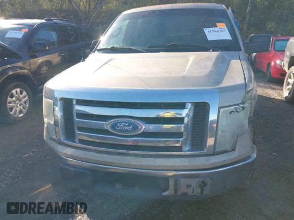 2010 Ford F-150 XL with VIN 1FTEW1C88AFA10043, listed as a IAAI auction lot 41764767 with 222,301 mi miles. Bid and sale history available at carsss.com. Image 6.