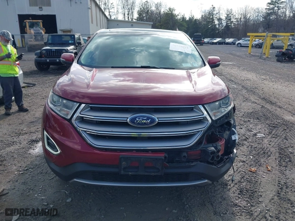 2016 Ford Edge SEL with VIN 2FMPK4J94GBB46404, listed as a IAAI auction lot 41928994 with 118,069 mi miles. Bid and sale history available at carsss.com. Image 12.