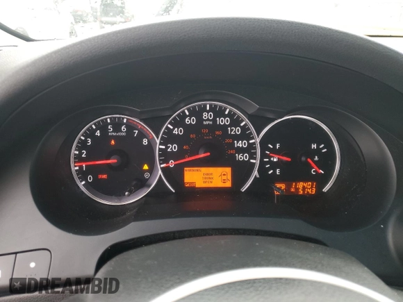 2012 Nissan Altima SL with VIN 1N4AL2AP9CC217395, listed as a Copart auction lot 54267135 with 118,401 mi miles and Salvage Title. Bid and sale history available at DreamBid. Image 9.