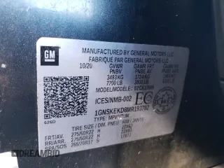 2021 Chevrolet Suburban RST z VIN 1GNSKEKD8MR193782, wystawiony jako Copart lot #82821484 z przebiegiem 74 195 mil mil oraz Szkoda całkowita • Salvage title. Historia ofert i sprzedaży dostępna na DreamBid. Obrazek 15.
