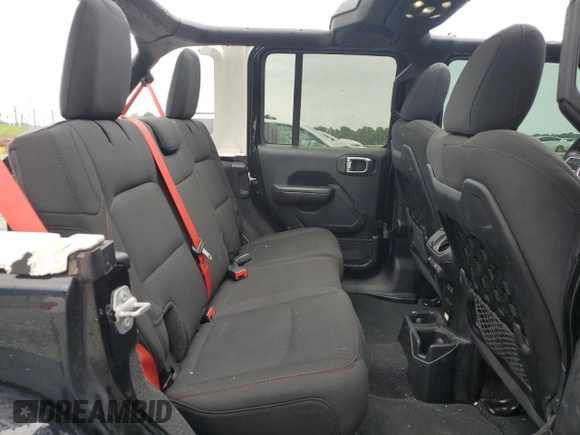 2020 Jeep Wrangler Unlimited Recon с VIN 1C4HJXFNXLW263190, выставлен на аукционе Copart как лот 58929595 с пробегом 46 339 миль миль и Списание • Salvage title. История ставок и продаж доступна на DreamBid. Изображение 11.