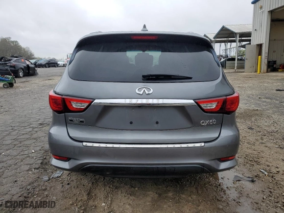 2016 Infiniti QX60 with VIN 5N1AL0MN8GC508481, listed as a Copart auction lot 50229915 with 93,666 mi miles and Salvage Title. Bid and sale history available at carsss.com. Image 6.
