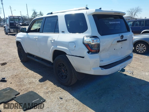 2023 Toyota 4Runner SR5 с VIN JTEMU5JR1P6139377, выставлен на аукционе IAAI как лот 41600169 с пробегом 34 513 миль миль и . История ставок и продаж доступна на DreamBid. Изображение 3.