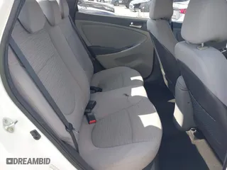 2017 Hyundai Accent SE with VIN KMHCT4AE7HU333088, listed as a IAAI auction lot 41489380 with 62,091 mi miles. Bid and sale history available at carsss.com. Image 8.