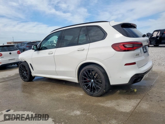 2021 BMW X5 xDrive40i with VIN 5UXCR6C04M9D99175, listed as a Copart auction lot 57660895 with 60,763 mi miles and Clean title. Bid and sale history available at DreamBid. Image 2.