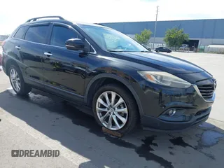 2015 Mazda CX-9 Grand Touring with VIN JM3TB2DA4F0450014, listed as a IAAI auction lot 41692935 with 90,800 mi miles. Bid and sale history available at carsss.com. Image 1.