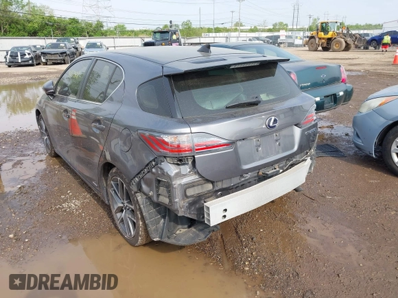 2014 Lexus CT 200h with VIN JTHKD5BH4E2201617, listed as a IAAI auction lot 42139428 with 153,851 mi miles and . Bid and sale history available at DreamBid. Image 3.