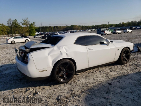 2021 Dodge Challenger SRT Hellcat with VIN 2C3CDZC95MH585857, listed as a Copart auction lot 52012375 with Not Provided miles and Salvage Title. Bid and sale history available at DreamBid. Image 3.
