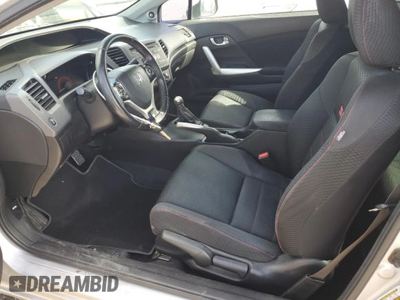 2012 Honda Civic Si with VIN 2HGFG4A56CH703773, listed as a Copart auction lot 56449825 with 117,675 mi miles and Salvage title. Bid and sale history available at DreamBid. Image 7.