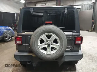 2018 Jeep Wrangler Unlimited Sport S with VIN 1C4HJXDG5JW126496, listed as a IAAI auction lot 42390584 with 163,476 mi miles and . Bid and sale history available at DreamBid. Image 17.