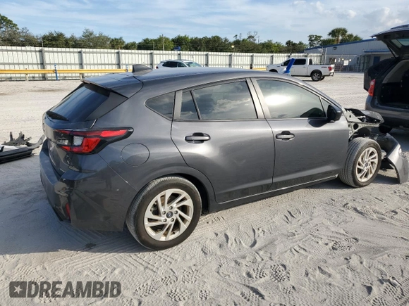 2024 Subaru Impreza with VIN JF1GUABC8R8308358, listed as a Copart auction lot 83877914 with 11,602 mi miles and Salvage Title. Bid and sale history available at carsss.com. Image 3.