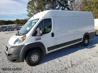 2021 Ram ProMaster Cargo Van with VIN 3C6MRVJG1ME566740, listed as a Copart auction lot 46144145 with 227,046 mi miles and Clean Title. Bid and sale history available at carsss.com. Image 1.
