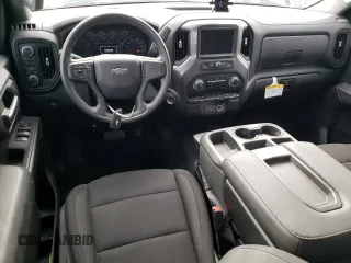 2024 Chevrolet Silverado 1500 Custom Trail Boss with VIN 3GCPDCEK8RG398601, listed as a Copart auction lot 88468505 with 933 mi miles and Salvage Title. Bid and sale history available at carsss.com. Image 8.