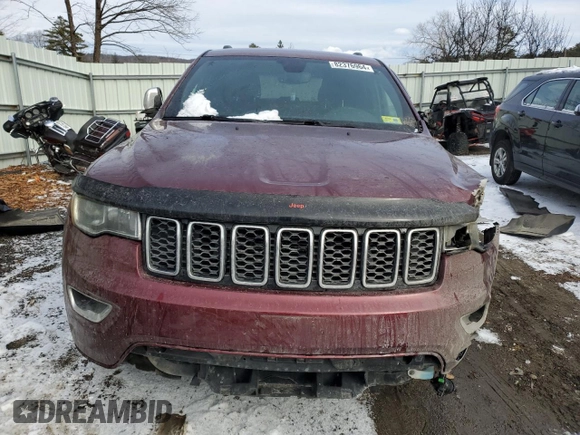 2019 Jeep Grand Cherokee Limited with VIN 1C4RJFBG2KC711850, listed as a Copart auction lot 82376964 with 0 mi miles and Salvage Title. Bid and sale history available at carsss.com. Image 5.