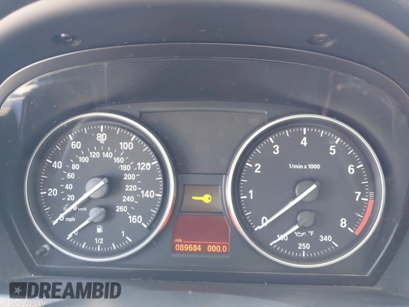 2009 BMW 3 Series 335i with VIN WBAWB73509P158425, listed as a IAAI auction lot 41844083 with 89,684 mi miles and . Bid and sale history available at DreamBid. Image 7.
