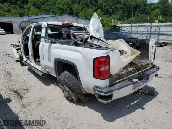 2018 GMC Sierra 2500HD Denali with VIN 1GT12SEY9JF231003, listed as a Copart auction lot 59562743 with 0 mi miles and Salvage Title. Bid and sale history available at carsss.com. Image 2.