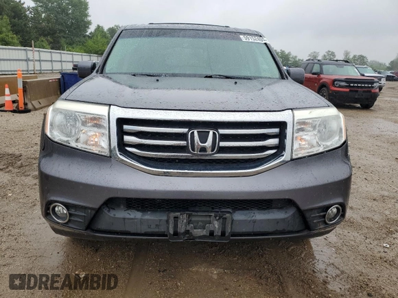 2014 Honda Pilot EX-L with VIN 5FNYF4H72EB020463, listed as a Copart auction lot 59152405 with 132,679 mi miles and Salvage title. Bid and sale history available at DreamBid. Image 5.