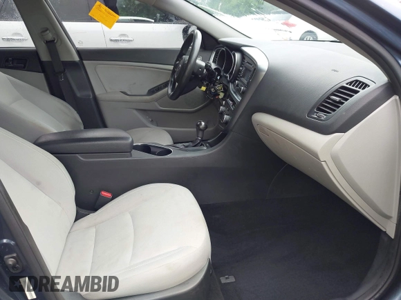 2015 Kia Optima LX with VIN 5XXGM4A76FG370219, listed as a IAAI auction lot 42471634 with 118,467 mi miles and . Bid and sale history available at DreamBid. Image 5.