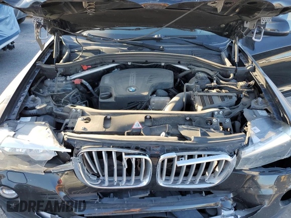 2016 BMW X3 sDrive28i with VIN 5UXWZ7C5XG0R32179, listed as a Copart auction lot 44651575 with 106,154 mi miles and Salvage Title. Bid and sale history available at DreamBid. Image 12.