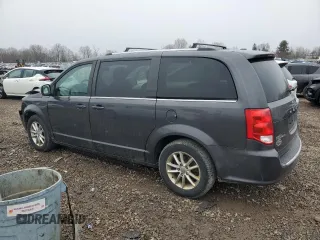 2019 Dodge Grand Caravan SXT with VIN 2C4RDGCGXKR518476, listed as a Copart auction lot 52341455 with 59,102 mi miles and Salvage Title. Bid and sale history available at DreamBid. Image 2.