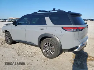 2023 Nissan Pathfinder SL with VIN 5N1DR3CB5PC262770, listed as a Copart auction lot 56664725 with 25,896 mi miles and Salvage title. Bid and sale history available at DreamBid. Image 2.