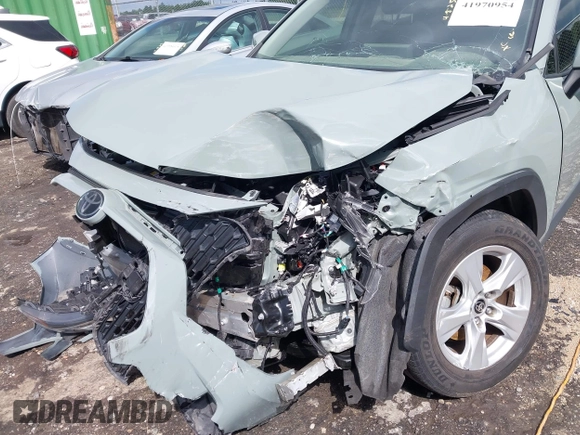 2019 Toyota RAV4 XLE with VIN JTMW1RFV7KD035614, listed as a IAAI auction lot 41970954 with 60,377 mi miles and . Bid and sale history available at DreamBid. Image 6.