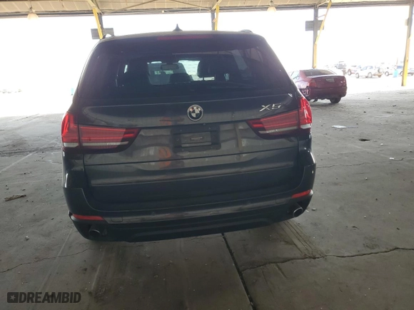 2015 BMW X5 sDrive35i with VIN 5UXKR2C59F0H35443, listed as a Copart auction lot 47558305 with 0 mi miles and Clean Title. Bid and sale history available at carsss.com. Image 6.