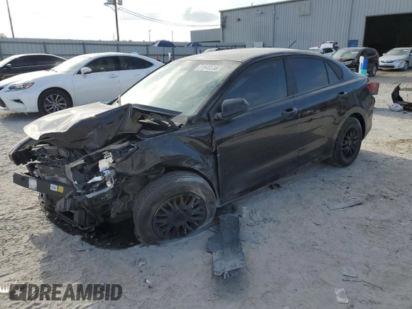 2019 Kia Rio S with VIN 3KPA24AB1KE160551, listed as a Copart auction lot 51645515 with 134,800 mi miles and Salvage Title. Bid and sale history available at DreamBid. Image 1.