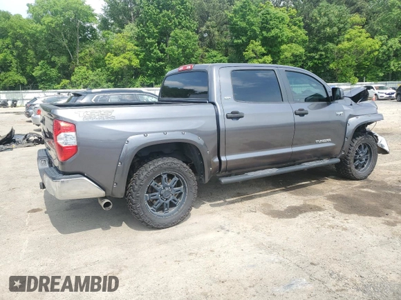 2014 Toyota Tundra 4WD Truck SR5 with VIN 5TFDW5F17EX410516, listed as a Copart auction lot 54867235 with 220,651 mi miles and Salvage Title. Bid and sale history available at carsss.com. Image 3.