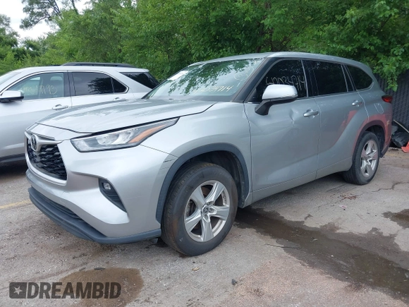 2020 Toyota Highlander LE with VIN 5TDZZRAH6LS027761, listed as a IAAI auction lot 42034714 with 90,546 mi miles and . Bid and sale history available at DreamBid. Image 20.