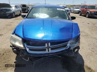 2012 Dodge Avenger SE with VIN 1C3CDZAG8CN327579, listed as a Copart auction lot 53384145 with 123,356 mi miles and Salvage Title. Bid and sale history available at DreamBid. Image 5.