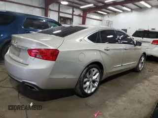 2015 Chevrolet Impala LTZ with VIN 2G1155SL6F9256449, listed as a Copart auction lot 42433495 with 209,688 mi miles and Salvage Title. Bid and sale history available at DreamBid. Image 3.