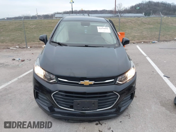 2020 Chevrolet Trax LS with VIN KL7CJKSB8LB023214, listed as a IAAI auction lot 41155692 with 47,876 mi miles. Bid and sale history available at carsss.com. Image 12.
