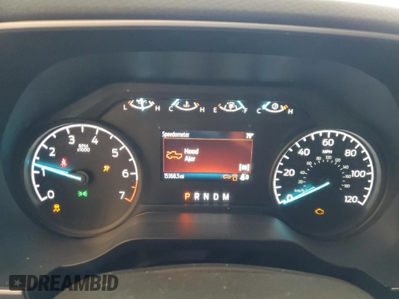 2023 Ford F-150 XL with VIN 1FTEW1CP2PKD69265, listed as a Copart auction lot 44341405 with 15,368 mi miles and Salvage Title. Bid and sale history available at DreamBid. Image 9.