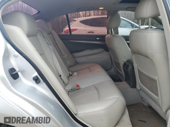 2011 Infiniti G37 x with VIN JN1CV6AR7BM410825, listed as a Copart auction lot 54728905 with 150,283 mi miles and Clean Title. Bid and sale history available at DreamBid. Image 10.