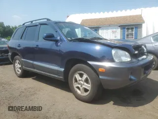 2004 Hyundai Santa Fe GLS with VIN KM8SC13D04U768091, listed as a Copart auction lot 60824345 with 119,571 mi miles and Salvage title. Bid and sale history available at DreamBid. Image 4.