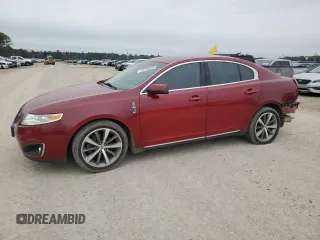 2010 Lincoln MKS with VIN 1LNHL9DR9AG603377, listed as a Copart auction lot 45195945 with 90,728 mi miles and Salvage Title. Bid and sale history available at DreamBid. Image 1.