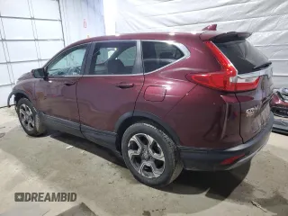 2018 Honda CR-V EX-L with VIN 7FARW2H89JE003899, listed as a Copart auction lot 47533495 with 116,416 mi miles and Salvage Title. Bid and sale history available at carsss.com. Image 2.