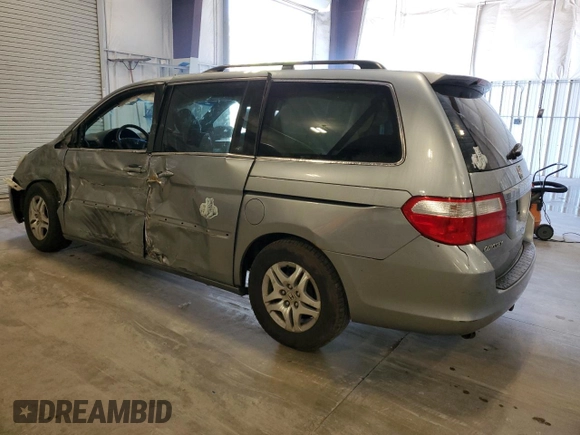 2007 Honda Odyssey EX с VIN 5FNRL38457B132819, выставлен на аукционе Copart как лот 57711625 с пробегом 265 463 миль миль и Списание • Salvage title. История ставок и продаж доступна на DreamBid. Изображение 2.