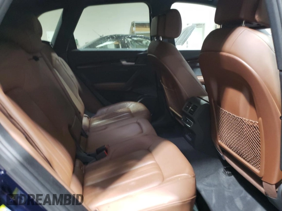 2020 Audi Q5 Premium with VIN WA1ANAFY8L2115490, listed as a Copart auction lot 87094424 with 49,528 mi miles and Salvage Title. Bid and sale history available at carsss.com. Image 11.